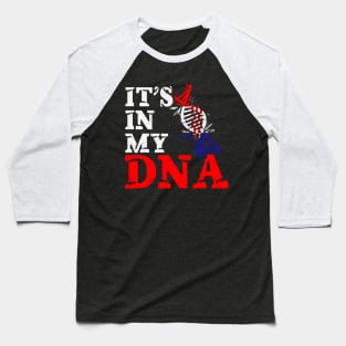 It's in my DNA - Croatia Baseball T-Shirt